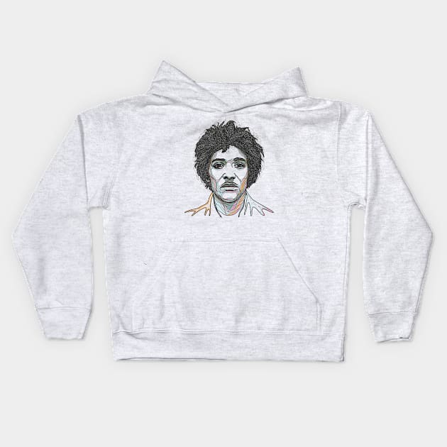 Jimi Virtuoso Kids Hoodie by Aldrvnd